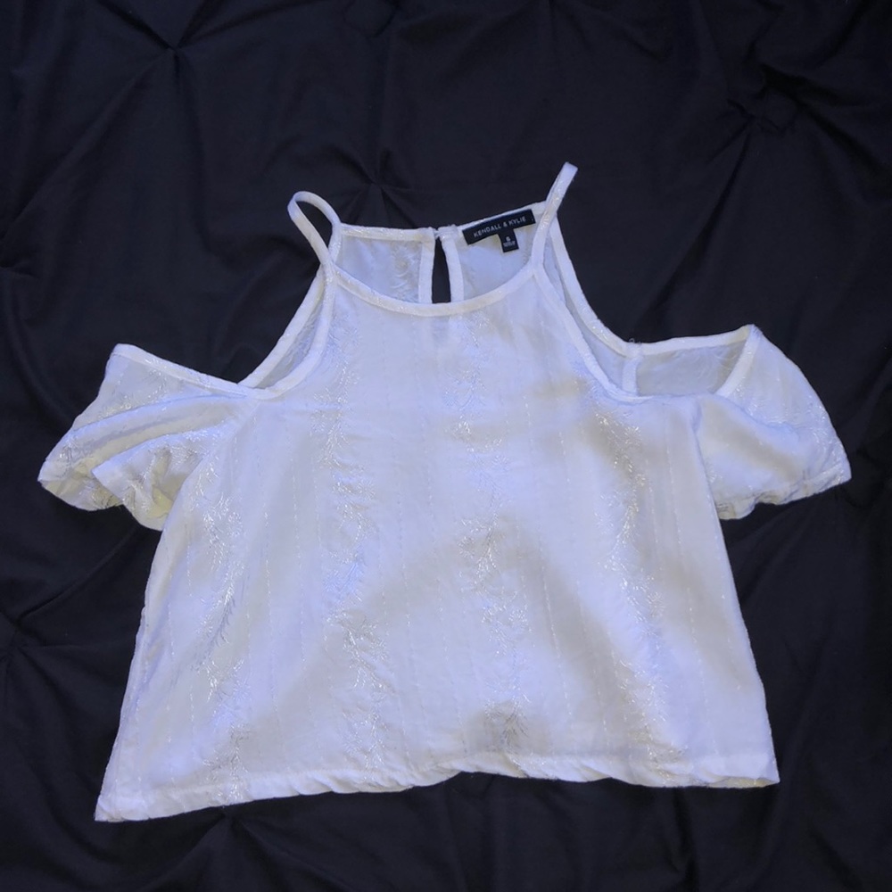 5/20 kendall and kylie cold shoulder halter top